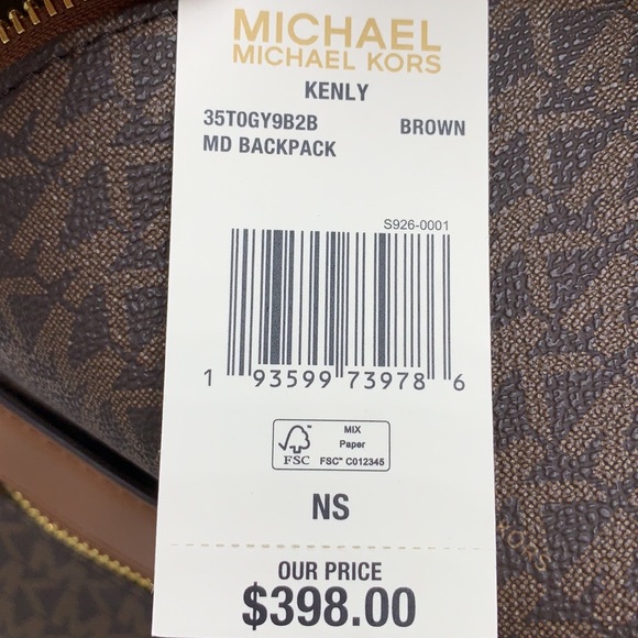 Michael Kors Kenly Backpack - Picture 14 of 16